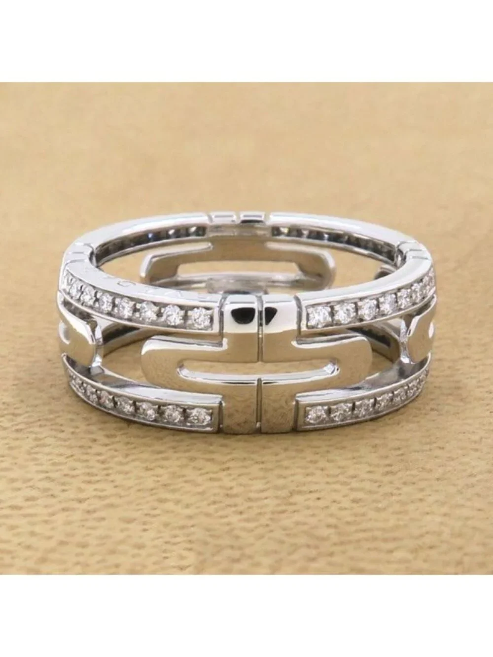 Bvlgari Open Parent Diamond Ring 59